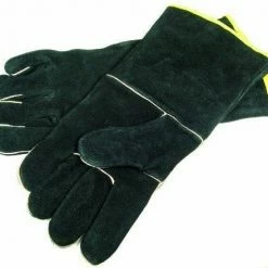 GrillPro Black Leather Grilling Gloves - 00528