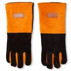Yoder 1040-05 Long Leather Barbecue Gloves