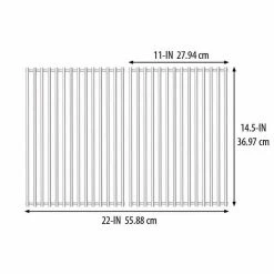 Broil King Stainless Steel Cooking Grates (14.5" X 11") - 11232