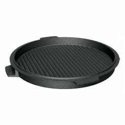 BBQ Accessories Big Green Egg Cast Iron Dual-Side Plancha Griddle