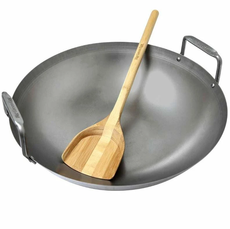 BBQ Accessories Big Green Egg 120779 Carbon Steel Wok 1 BBQ Accessories Big Green Egg 120779 Carbon Steel Wok