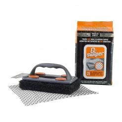 Q-Swiper Grill Cleaner Kit (1 Brush + 25 Wipes)