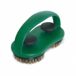 Big Green Egg SpeediClean Palmyra Bristle Dual-Brush Grid & Pizza Stone Scrubber - 127136