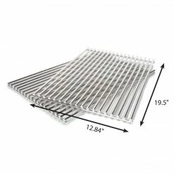 Grill Care 17528 Stainless Steel Grids - 2pc (Weber Grills) - Side Mount Grills