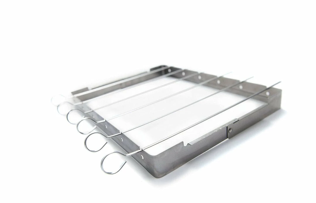 GrillPro Stainless Steel Shish Kebab Set (6-Piece) - 41338 BBQ Accessories 1 GrillPro Stainless Steel Shish Kebab Set (6-Piece) - 41338 BBQ Accessories
