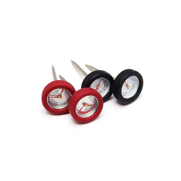 Broil King BBQ Accessories Mini Thermometers W/ Silicone Bezel (4-piece) 1 Broil King BBQ Accessories Mini Thermometers W/ Silicone Bezel (4-piece)