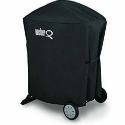 Weber Premium Grill Cover (Q 100/1000 And Q 200/2000 Grills With Cart) BBQ Accessories
