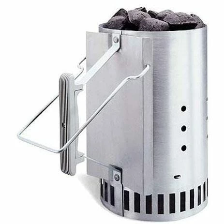 Charcoal & Smoker Accessories Weber 7416 Rapidfire Chimney Starter 1 Charcoal & Smoker Accessories Weber 7416 Rapidfire Chimney Starter