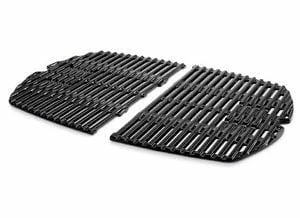Parts Weber 7645 Porcelain-Enameled Cast-Iron Grates - 2 Pack (15.3" X 21.5") 1 Parts Weber 7645 Porcelain-Enameled Cast-Iron Grates - 2 Pack (15.3" X 21.5")