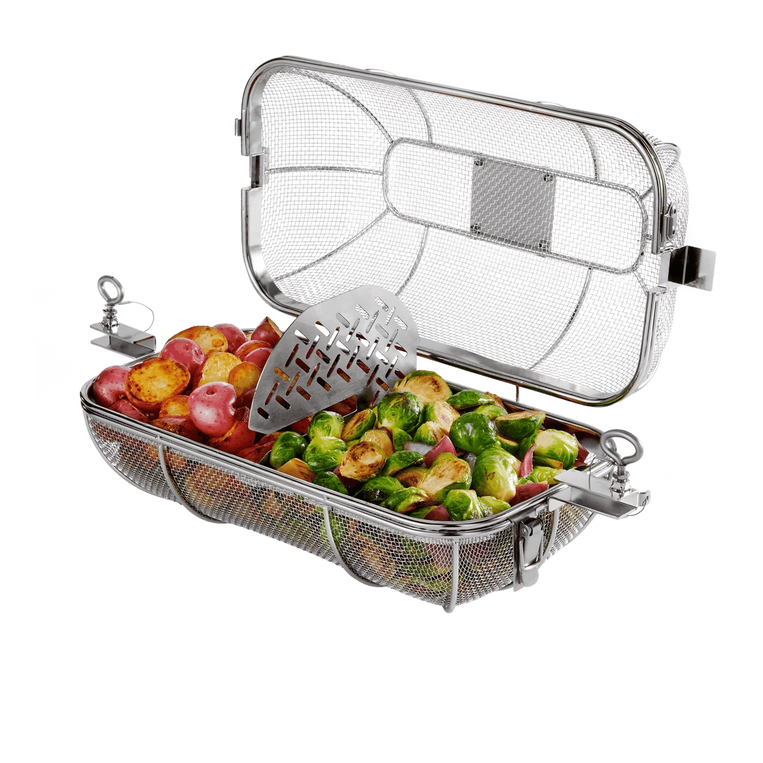 WEBER CRAFTED Rotisserie Crisping Basket - 7676 1 WEBER CRAFTED Rotisserie Crisping Basket - 7676