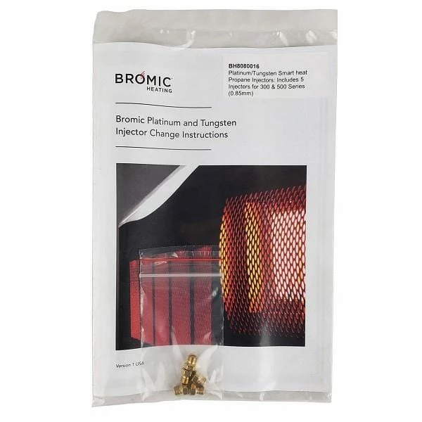 Bromic Heating Gas Injectors (Tungsten & Platinum 300/500 Series) 1 Bromic Heating Gas Injectors (Tungsten & Platinum 300/500 Series)