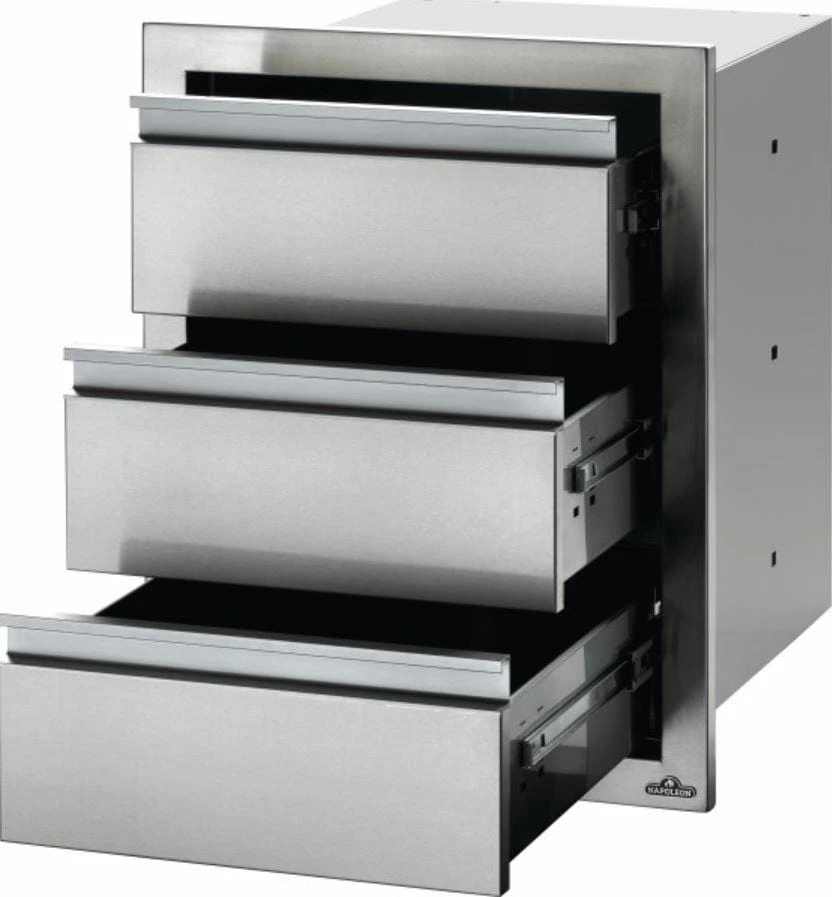 Parts Napoleon 18" X 24" Triple Drawer - BI-1824-3DR 1 Parts Napoleon 18" X 24" Triple Drawer - BI-1824-3DR