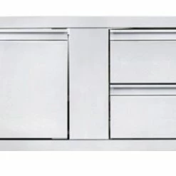 Napoleon Single Door + Two Drawer Cabinet (42" X 16") - BI-4216-1D2DR