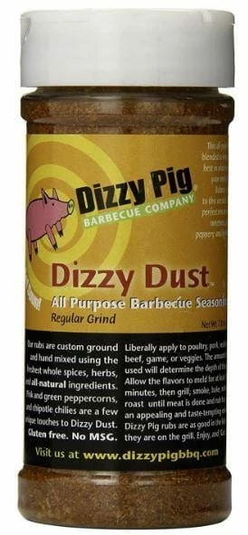 Capital Bbq Dizzy Pig Rub - Dizzy Dust 1 Capital Bbq Dizzy Pig Rub - Dizzy Dust