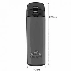 Chadwicks & Hacks Chilly Moose Kearney Traveller - 17oz BBQ Accessories 9 Chadwicks & Hacks Chilly Moose Kearney Traveller - 17oz BBQ Accessories