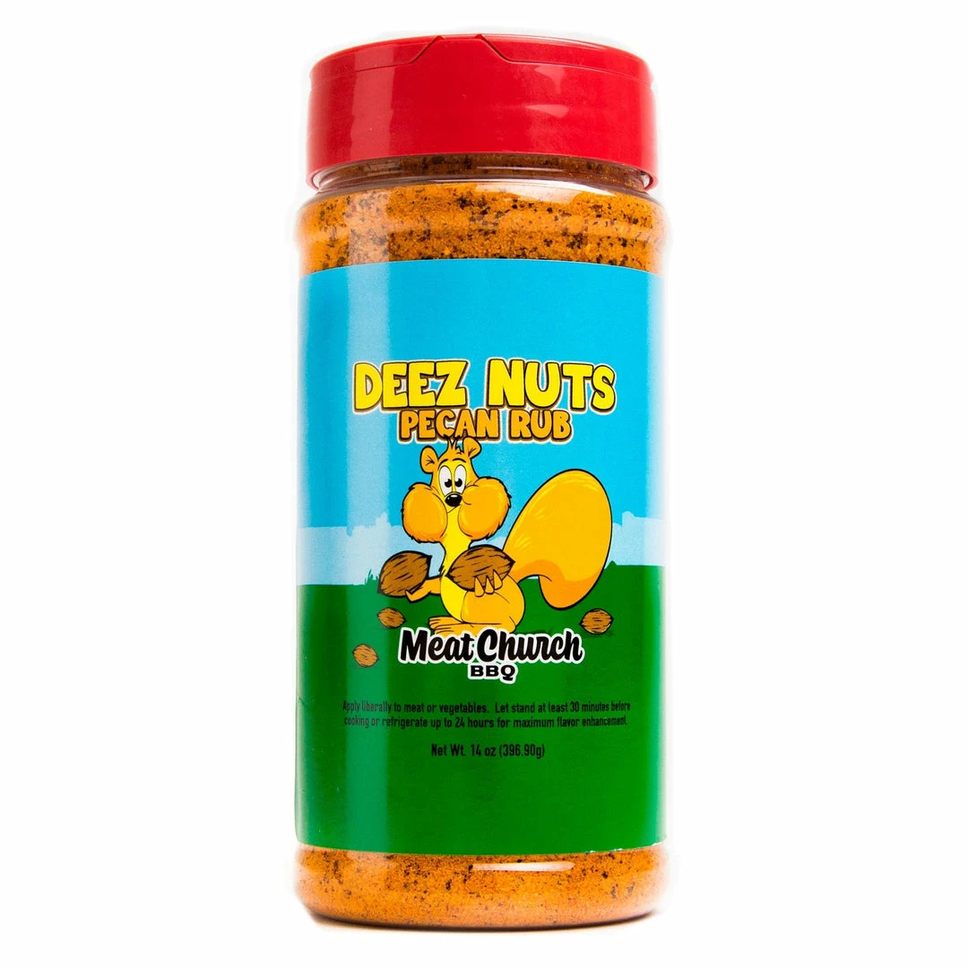 Meat Church - Deez Nuts Pecan Rub Seasoning (14 Oz.) 1 Meat Church - Deez Nuts Pecan Rub Seasoning (14 Oz.)