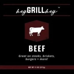 Chadwicks & Hacks BBQ Accessories Hey Grill Hey Signature Seasoning (Beef 11 Oz.) - HGHBX6