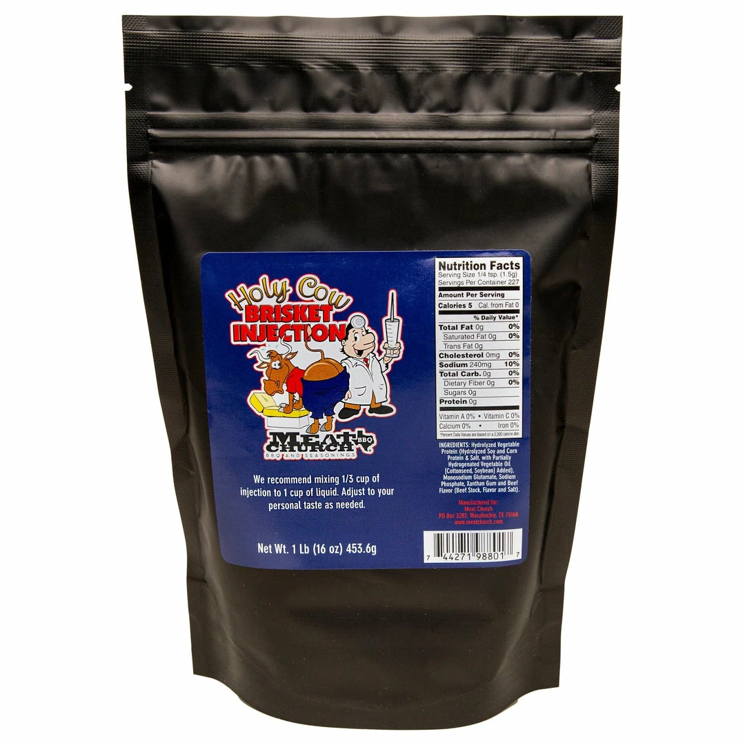Meat Church - Holy Cow Brisket Injection (16 Oz.) 1 Meat Church - Holy Cow Brisket Injection (16 Oz.)