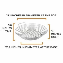 Kick Ash Basket (Kamado Joe - Big Joe) - KAB-BJ-SS