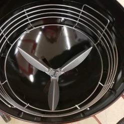 BBQ Accessories Kick Ash Basket Ring Of Fire W. Divider (Weber 22" Kettle) - KAB-W22 5 BBQ Accessories Kick Ash Basket Ring Of Fire W. Divider (Weber 22