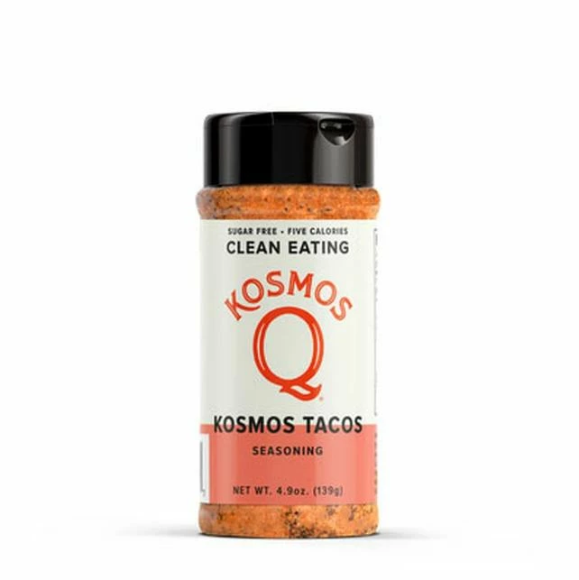 Chadwicks & Hacks Kosmos Q Clean Eating Seasoning (Kosmos Tacos 5 Oz.) - KOS-SF-TSTYTCO-SHK BBQ Accessories 1 Chadwicks & Hacks Kosmos Q Clean Eating Seasoning (Kosmos Tacos 5 Oz.) - KOS-SF-TSTYTCO-SHK BBQ Accessories