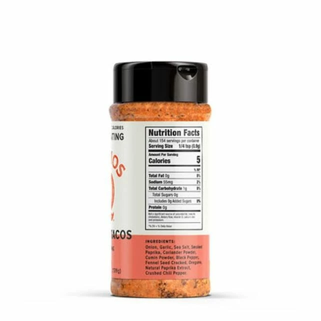 Chadwicks & Hacks Kosmos Q Clean Eating Seasoning (Kosmos Tacos 5 Oz.) - KOS-SF-TSTYTCO-SHK BBQ Accessories 2 Chadwicks & Hacks Kosmos Q Clean Eating Seasoning (Kosmos Tacos 5 Oz.) - KOS-SF-TSTYTCO-SHK BBQ Accessories