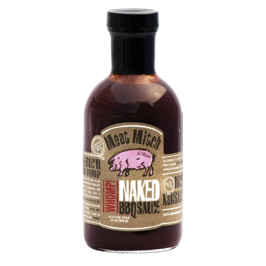 BBQ Accessories Meat Mitch WHOMP! Naked BBQ Sauce (21oz) 1 BBQ Accessories Meat Mitch WHOMP! Naked BBQ Sauce (21oz)