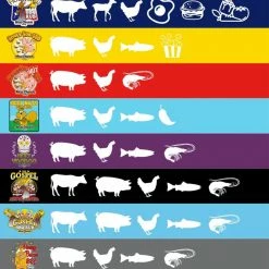 Meat Church - Honey Hog Rub Seasoning (14 Oz.) BBQ Accessories