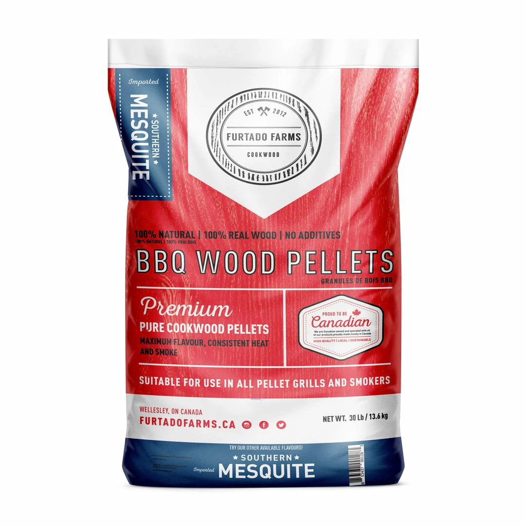 BBQ Accessories Furtado Farms Wood Pellets (Mesquite - 30 Lb.) 1 BBQ Accessories Furtado Farms Wood Pellets (Mesquite - 30 Lb.)