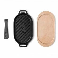 BBQ Accessories Ooni Cast Iron Grizzler Pan - UU-P08D00