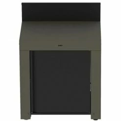 Parts ENO La Plancha Modulo Outdoor Cupboard Worktop (Gray Galvanized Steel) - PMOD7001