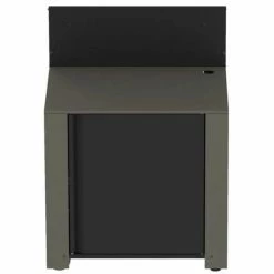 ENO La Plancha Modulo Outdoor Plancha Cupboard (Gray Galvanized Steel) - PMOD7002