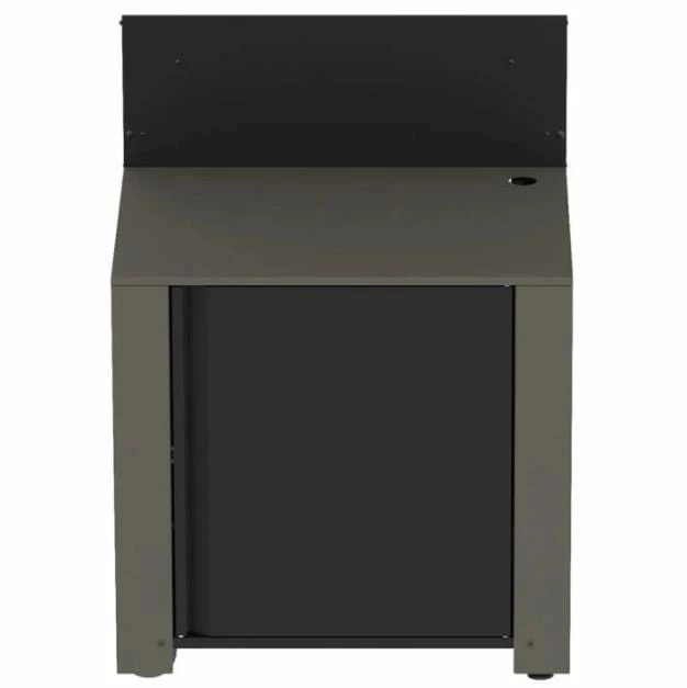 ENO La Plancha Modulo Outdoor Plancha Cupboard (Gray Galvanized Steel) - PMOD7002 1 ENO La Plancha Modulo Outdoor Plancha Cupboard (Gray Galvanized Steel) - PMOD7002