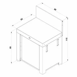 ENO La Plancha Standard Black And Stainless Module - PMOD8501 Parts