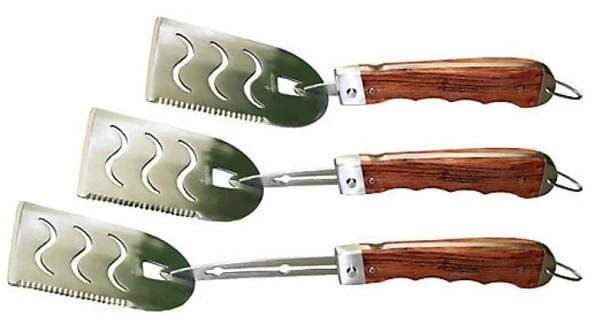 Villa Olympic Inc. Montana Spatula Retractable W/ Serated Knife - RSP-318 BBQ Accessories 1 Villa Olympic Inc. Montana Spatula Retractable W/ Serated Knife - RSP-318 BBQ Accessories