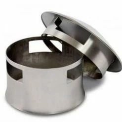 Smokeware Stainless Steel Vented Chimney Cap (Big Green Egg) - SMOKE-101