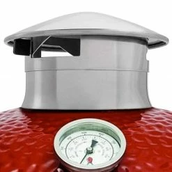 Smokeware Stainless Steel Vented Chimney Cap (Kamado Joe) - SMOKE201