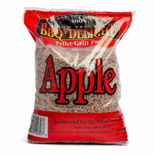 BBQers Delight Wood Pellets (Apple - 20 Lb.) BBQ Accessories 1 BBQers Delight Wood Pellets (Apple - 20 Lb.) BBQ Accessories