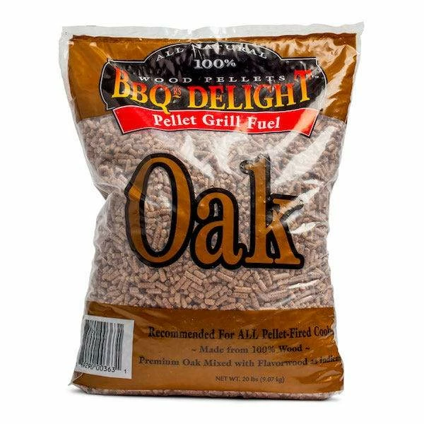 BBQers Delight Wood Pellets (Oak - 20 Lb.) BBQ Accessories 1 BBQers Delight Wood Pellets (Oak - 20 Lb.) BBQ Accessories