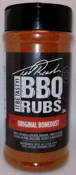 Ted Reader BBQ Rub - Original Bone Dust (286G) 1 Ted Reader BBQ Rub - Original Bone Dust (286G)