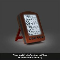 ThermoWorks Smoke X4 Long-Range Remote BBQ Alarm Thermometer BBQ Accessories 31 ThermoWorks Smoke X4 Long-Range Remote BBQ Alarm Thermometer BBQ Accessories