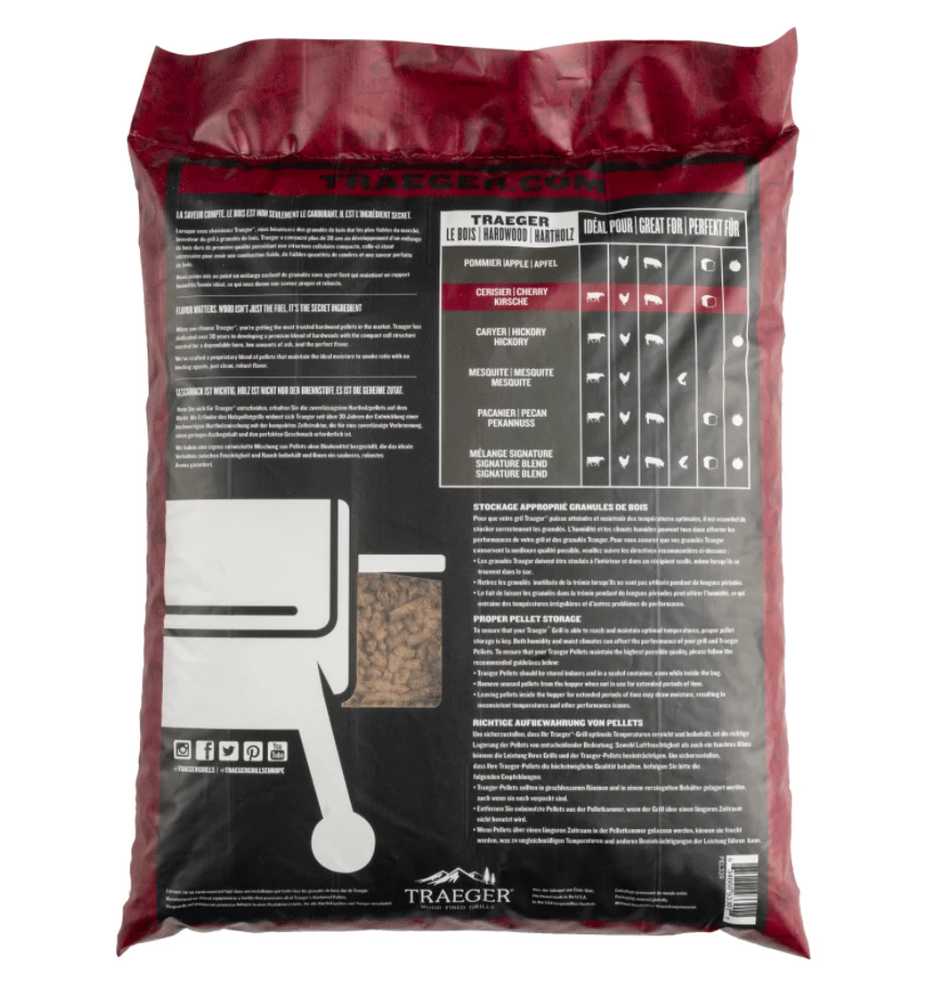 Traeger Canada Traeger Cherry Pellets (20 Lb.) - PEL339 BBQ Accessories 2 Traeger Canada Traeger Cherry Pellets (20 Lb.) - PEL339 BBQ Accessories