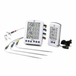 ThermoWorks Smoke X4 Long-Range Remote BBQ Alarm Thermometer BBQ Accessories 24 ThermoWorks Smoke X4 Long-Range Remote BBQ Alarm Thermometer BBQ Accessories