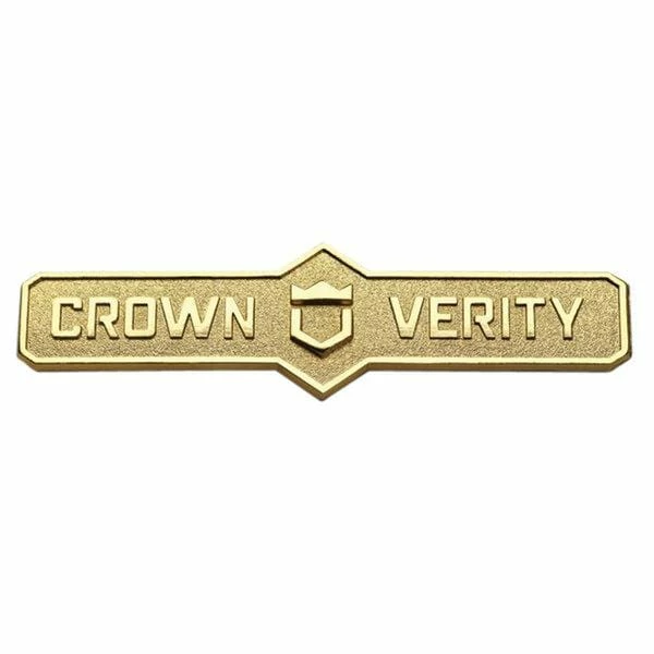 Crown Verity Nameplate Assembly For Crown Verity Products - ZCV-2003-16-K 1 Crown Verity Nameplate Assembly For Crown Verity Products - ZCV-2003-16-K
