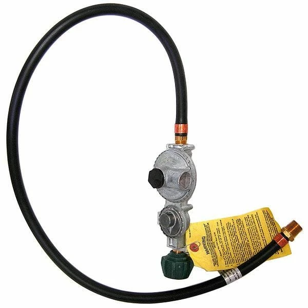 Parts Crown Verity Liquid Propane 2-Stage Hose And Regulator Assembly - ZCV-2200 1 Parts Crown Verity Liquid Propane 2-Stage Hose And Regulator Assembly - ZCV-2200