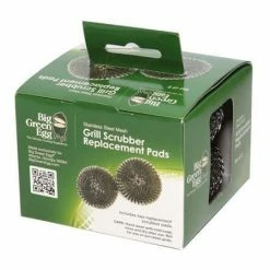 BBQ Accessories Big Green Egg Grill Scrubber Replacement Pads (2 Pack) - 119483