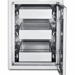 Crown Verity Infinite Series Large Built-In Cabinet With Three Single Drawers - IBILC-3D