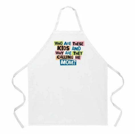 Chadwicks & Hacks Apparel LA Imprints Attitude Apron - Calling Me Mom 2 Chadwicks & Hacks Apparel LA Imprints Attitude Apron - Calling Me Mom