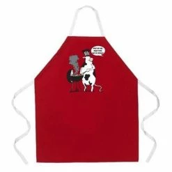 LA Imprints Attitude Apron - Cow BBQ BBQ Accessories
