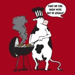 LA Imprints Attitude Apron - Cow BBQ BBQ Accessories 5 LA Imprints Attitude Apron - Cow BBQ BBQ Accessories